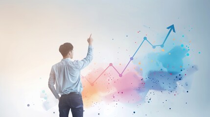 Discuss the effectiveness of financial literacy programs in promoting sound investment decisions with a watercolor style