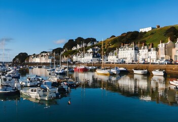 Fototapeta premium A view of the Island of Jersey