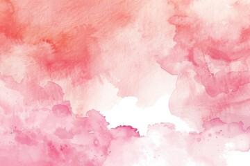 Fototapeta premium Soft Pink Watercolor Background