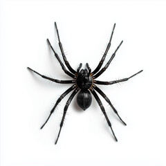 Obraz premium spider isolated on white background