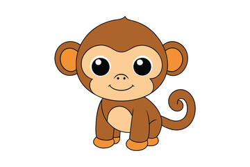 baby bear cartoon of vector art design