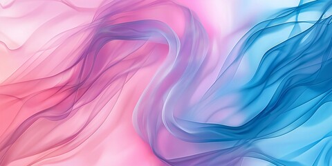 Abstract fluid movement of pink and blue colors. A vibrant background perfect for creative projects, marketing materials, and digital artistry