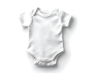 Body niemowlęce mockup, body z krótkim dziecięce 