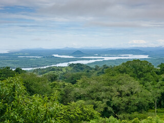 Cascada alta en Panamá 