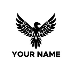 Fototapeta premium vulture logo vector