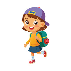 Back To School Silhouette Vector