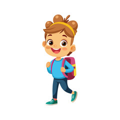 Back To School Silhouette Vector