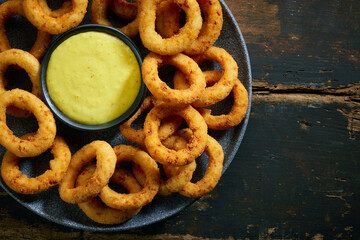 fried onion rings