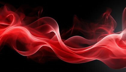 red smoke background