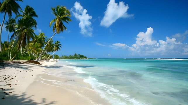 Rajska wyspa, morze piasek, ocean 