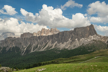 Fototapeta premium Paysages dans les dolomites en italie