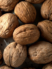 walnuts, walnuts in shell, unopened walnuts, close up
