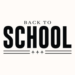 Back to School new and modern design