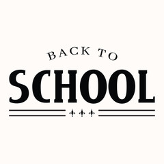 Back to School new and modern design