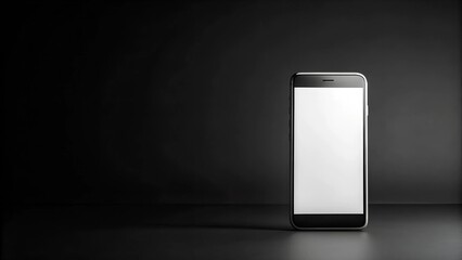 Monochrome Minimalism: A Blank Canvas of Possibility  Generative AI