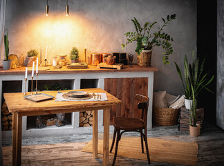 dining room interior