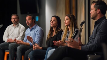 Panel Discussion with Four People