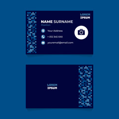 Abstract Name Card Design for Business or Company