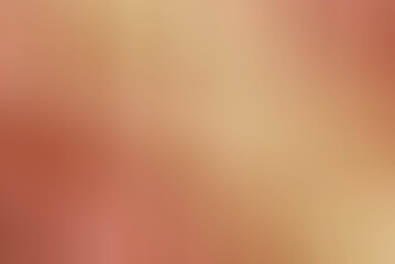 Red and beige cream gradient background. Gradient background of red and cream colors. Concept of soft yellow, rough, peach, pastel, warm, and vintage for wallpaper. Brown red gradient background.