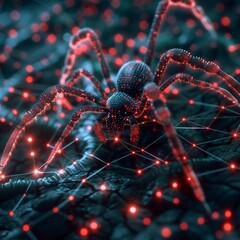 Spider weaves a digital network