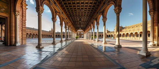 Plaza de Espana in Seville