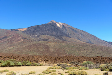 View of El Teide volcano on Tenerife