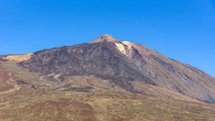 View of El Teide volcano on Tenerife