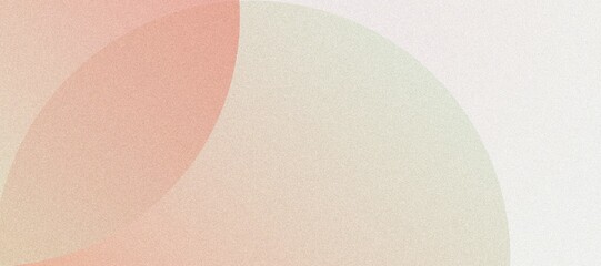 Modern Abstract Poster with Soft Pastel Spheres, Geometric Patterns, and a Delicate Grainy Texture for a Light and Airy Design