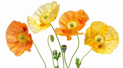 Orange Poppies 5