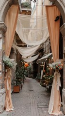 Obraz premium Charming Alley