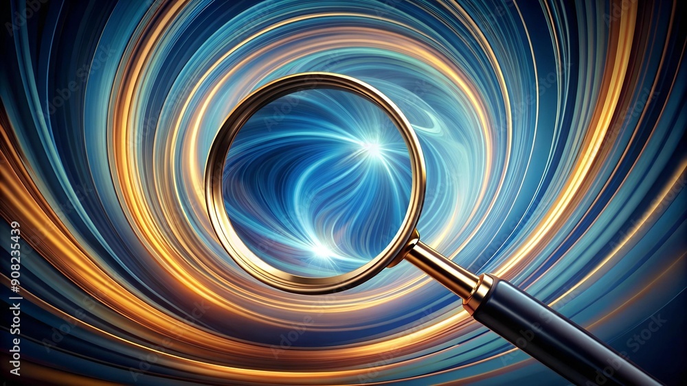 Aufkleber the enigma of inquiry: a magnifying glass unveiling the secrets of the unknown generative ai