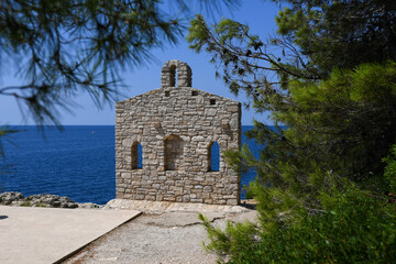 Church of Verudela, Pula, Croatia.
"Crkvica Verudela"