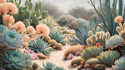 cactus in the desert