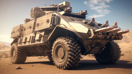 Fototapeta premium off road vehicle