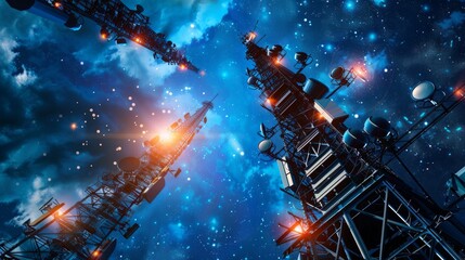 Urban Communication Towers 4