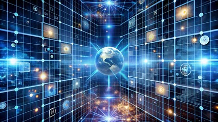 Chronographic Grid: A Matrix of Time and Technology, Interconnected and Evolving  generative AI