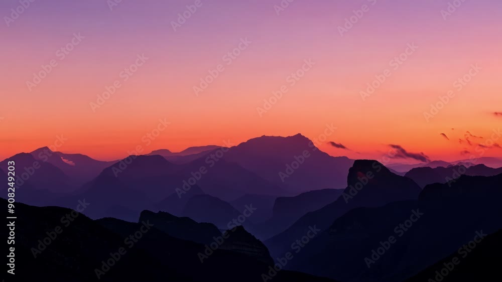 Poster the sky gradually transforms from a soft blue to fiery reds and oranges as the sun sinks into the ho