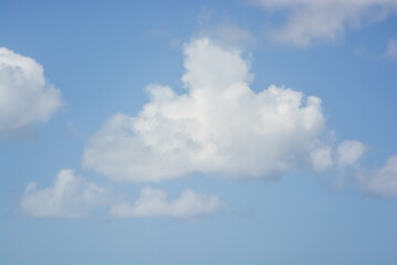 blue sky background with white clouds during day 