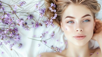 Fototapeta premium Floral Serenity