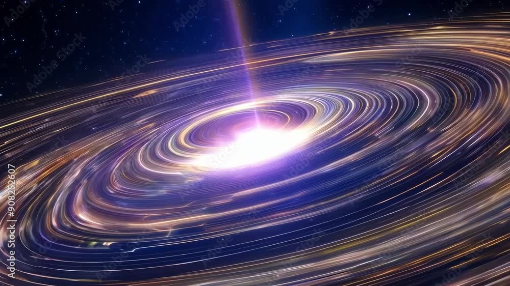 Poster a hypnotic visualization of solar wind using advanced graphics and data to simulate its intricate be