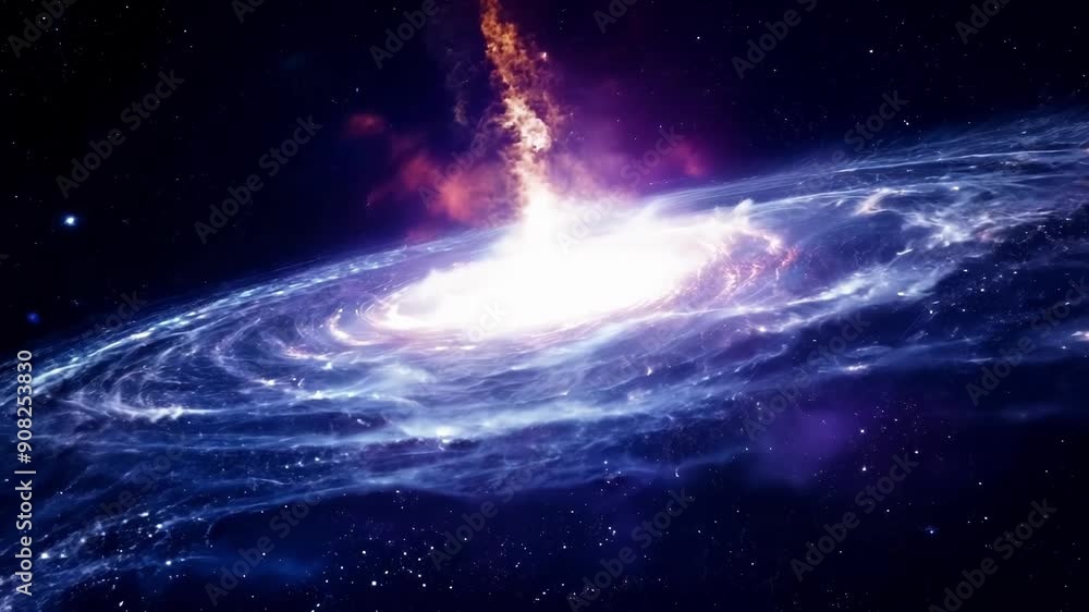 Poster drift peacefully through a field of stunningly bright and colorful supernovae each one a unique and 