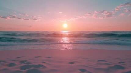 Obraz premium Sunset landscape