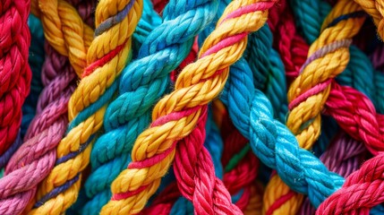 Colorful Braided Ropes 25