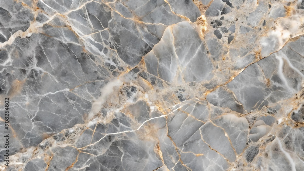 Aufkleber abstract gray marble with intricate patterns: a modern masterpiece ai generated