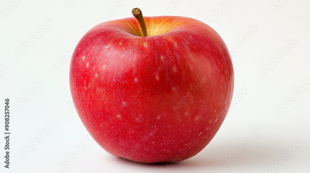 Canvas Prints red apple isolated on white background