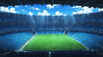 floating arena a combat arena or coliseum floating in anime