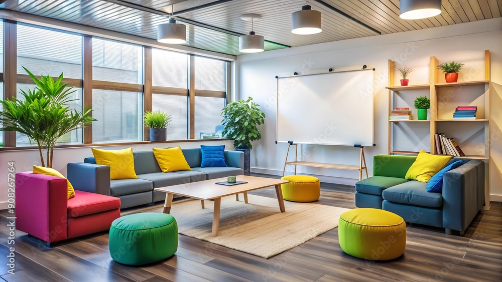 Poster collaborative learning corner: fostering teamwork and creativity generative ai