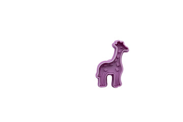 horse toy isolated on white