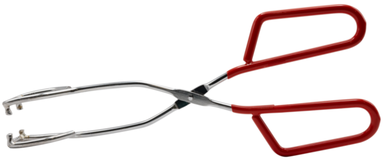 red glasses isolated on white