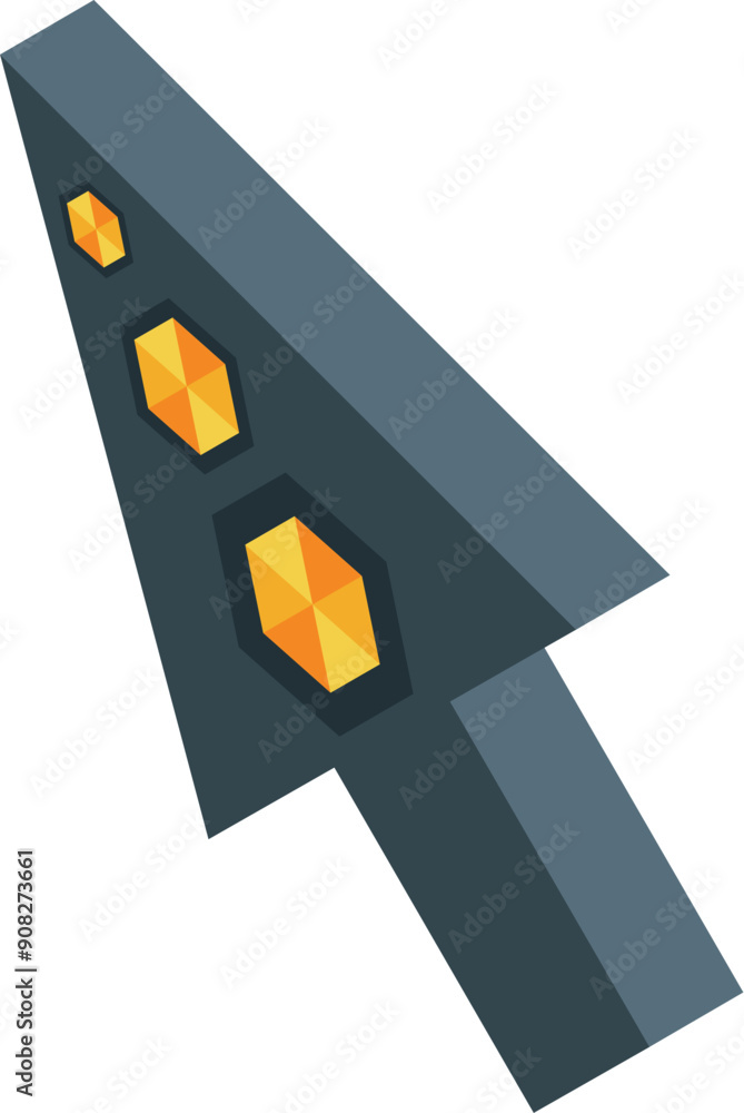Poster computer mouse cursor clicking representing internet browsing and online activity
